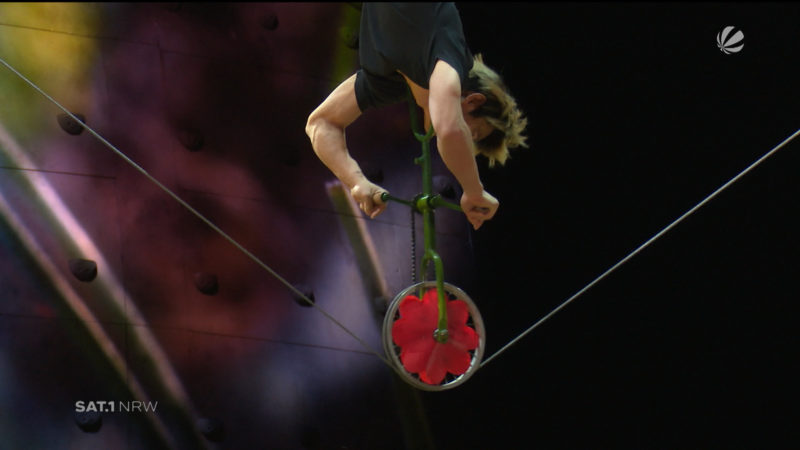 Behind the Scenes beim Cirque Du Soleil in Köln (Foto: SAT.1 NRW)