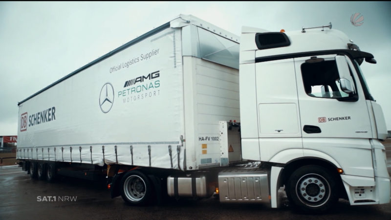 Formel 1: Die Logistik hinter den Kulissen (Foto: SAT.1 NRW)