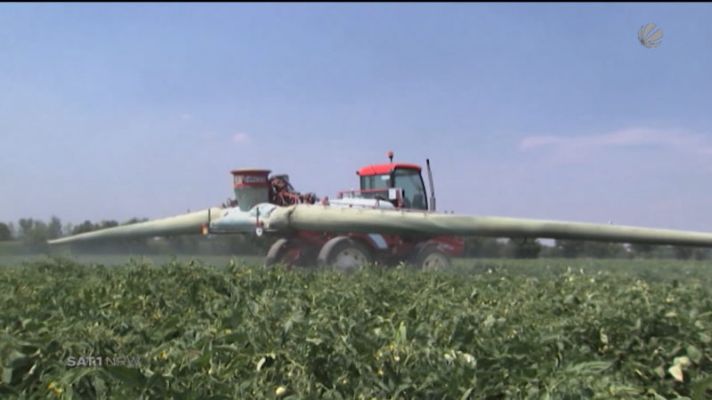 Glyphosat-Verbot gefordert (Foto: SAT.1 NRW)