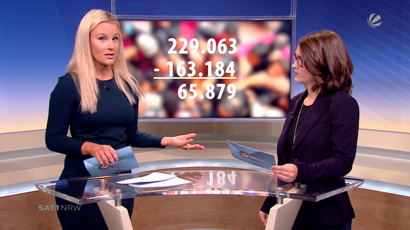 Tausende abgelehnte Asylbewerber verschwunden (Foto: SAT.1 NRW)