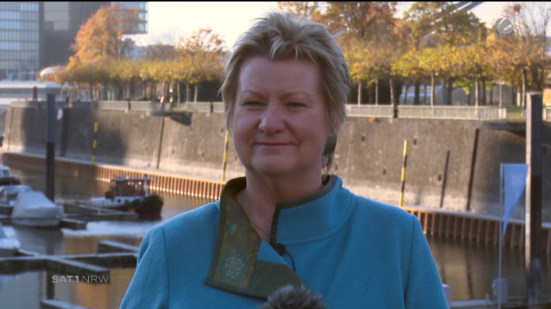 Interview mit Sylvia Löhrmann (Foto: SAT.1 NRW)
