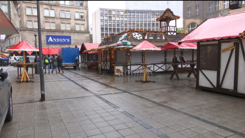 Terrorangst auf dem Weihnachtsmarkt (Foto: SAT.1 NRW)