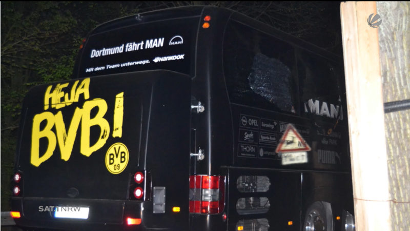 Mutmasslicher BVB-Bomber vor Gericht (Foto: SAT.1 NRW)