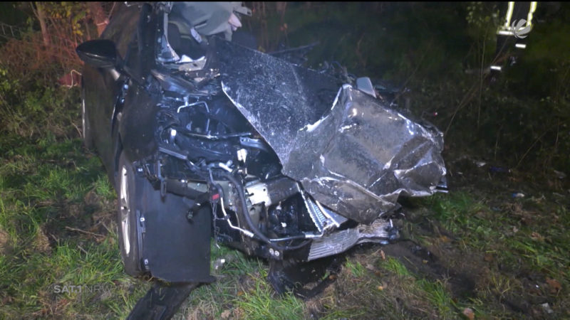 Verursacher des A57-Massencrashs festgenommen (Foto: SAT.1 NRW)