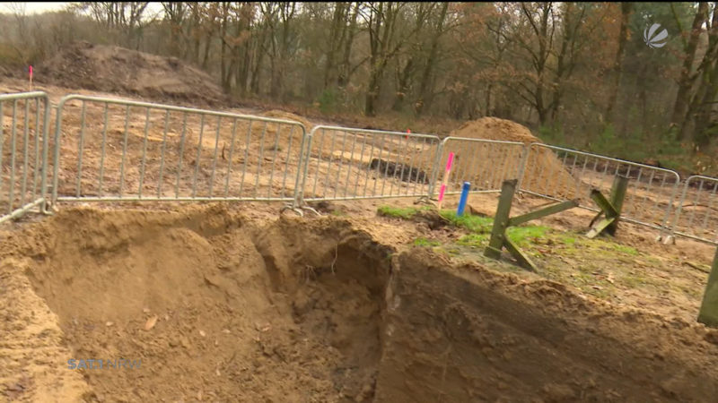 Hamminkeln: Skelett gefunden (Foto: SAT.1 NRW)