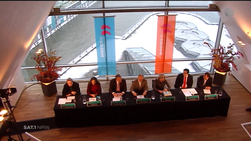 Programm lit.COLOGNE 2018 (Foto: SAT.1 NRW)