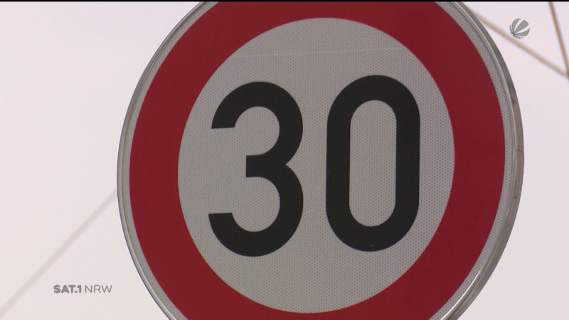 Tempo 30 in Münster (Foto: SAT.1 NRW)