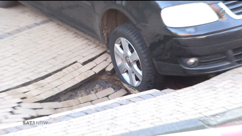 Tagesbruch-Gefahr im Ruhrgebiet (Foto: SAT.1 NRW)