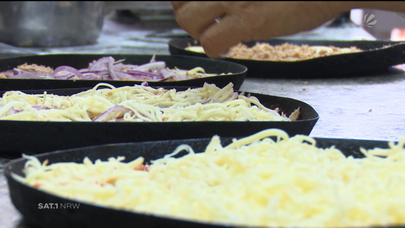 Pizzabäcker mit Herz für Schulkinder (Foto: SAT.1 NRW)