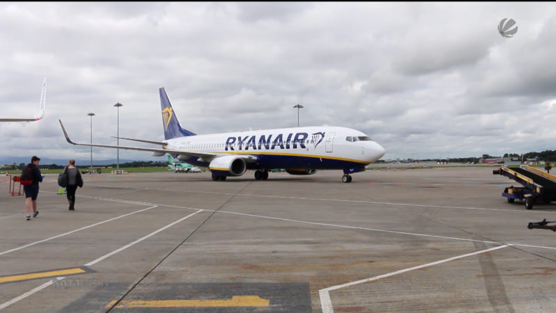 Pilotenstreik bei Ryanair (Foto: SAT.1 NRW)