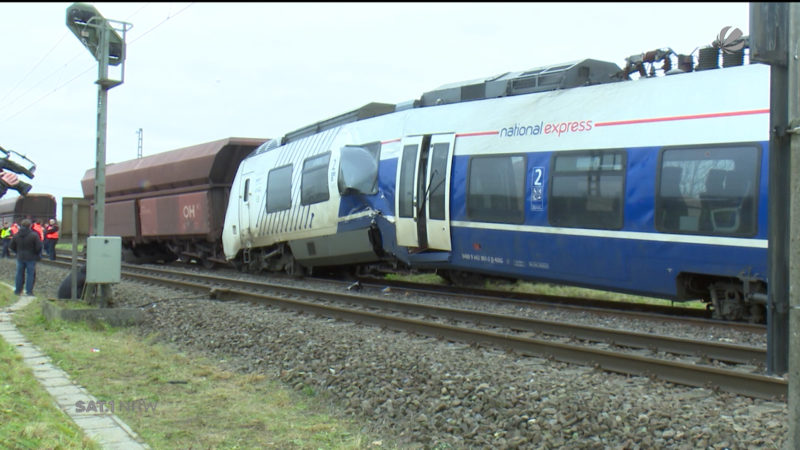 Zugunglück in Meerbusch (Foto: SAT.1 NRW)