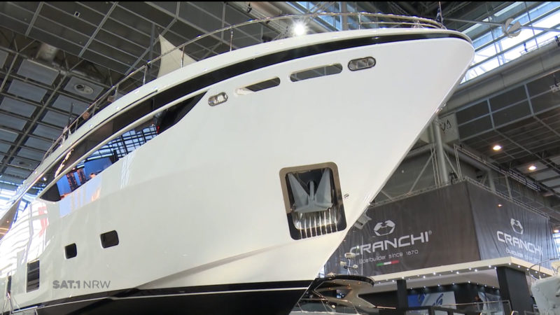 Messe Boot in Düsseldorf (Foto: SAT.1 NRW)