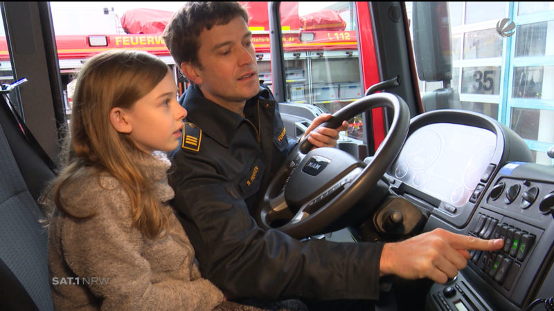 Rührender Brief an die Feuerwehr Bochum (Foto: SAT.1 NRW)