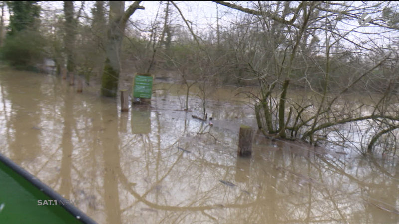 Mehr Fördergelder für Hochwasserschutz (Foto: SAT.1 NRW)