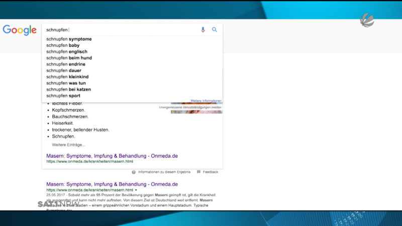 Bertelsmann-Studie zu "Dr. Google" (Foto: SAT.1 NRW)