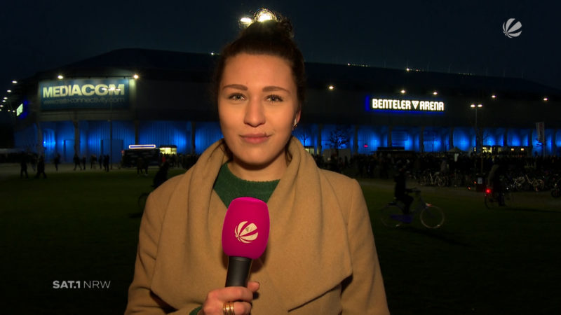 DFB-Pokal: FC Bayern in Paderborn (Foto: SAT.1 NRW)