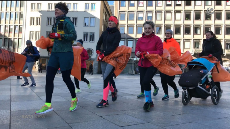 Umweltfreundlicher Trend: Plogging (Foto: SAT.1 NRW)