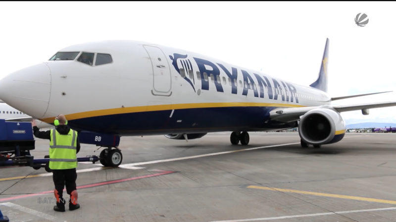 Ryanair droht Streik-Piloten (Foto: SAT.1 NRW)