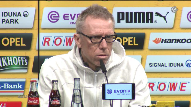 Peter Stöger kehrt als BVB-Coach nach Köln zurück (Foto: SAT.1 NRW)