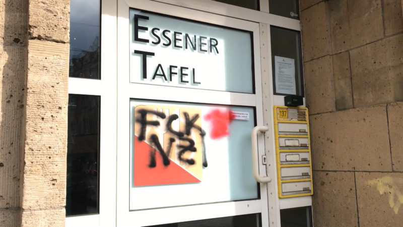 Richtige Entscheidung der Essener Tafel? (Foto: SAT.1 NRW)