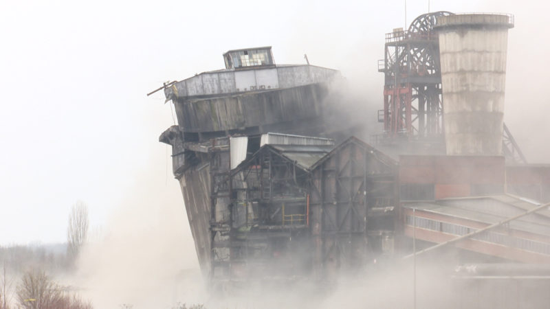 Zechen-Sprengung geht schief (Foto: SAT.1 NRW)