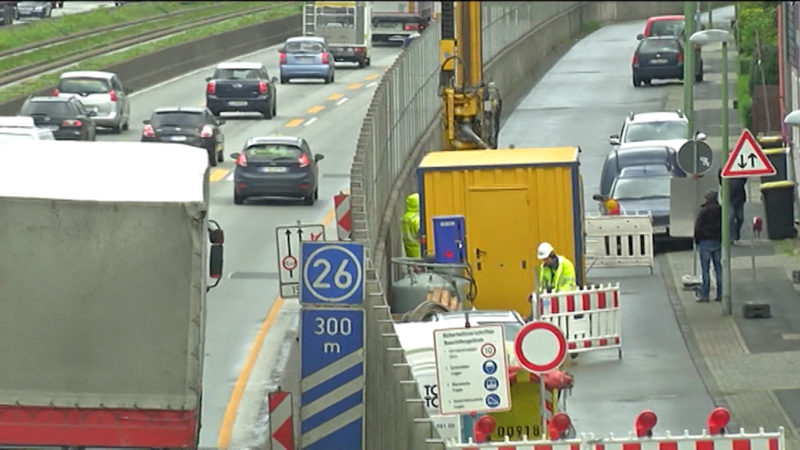 Noch mehr Baustellen (Foto: SAT.1 NRW)