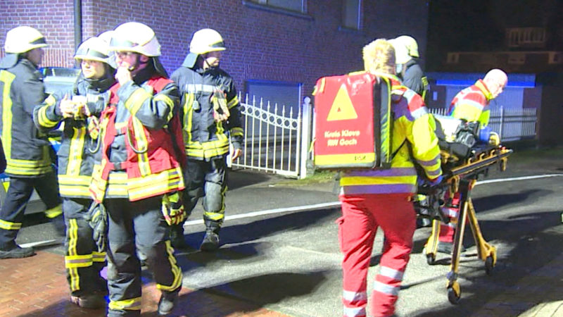 Garage explodiert (Foto: SAT.1 NRW)