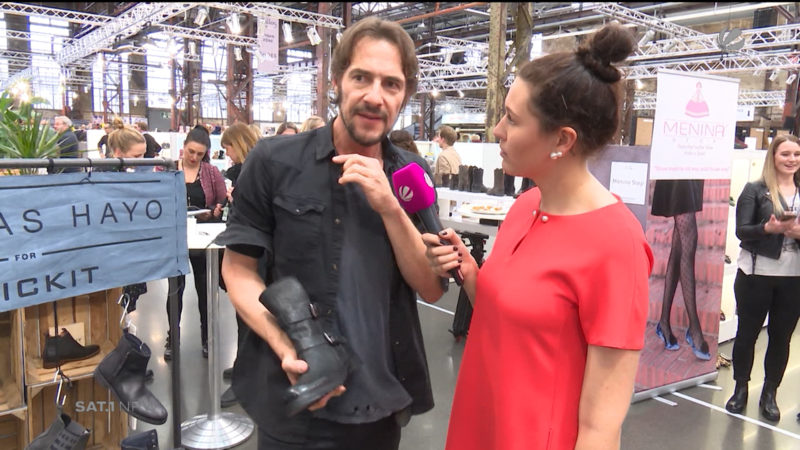 Schuhmesse Düsseldorf: Was ist Trend? (Foto: SAT.1 NRW)