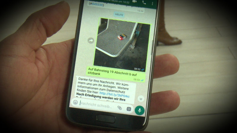 Dreck weg mit WhatsApp (Foto: SAT.1 NRW)