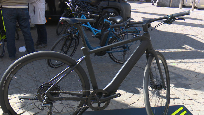 E-Bike-Neuheiten bei der Fahrradmesse in Münster (Foto: SAT.1 NRW)