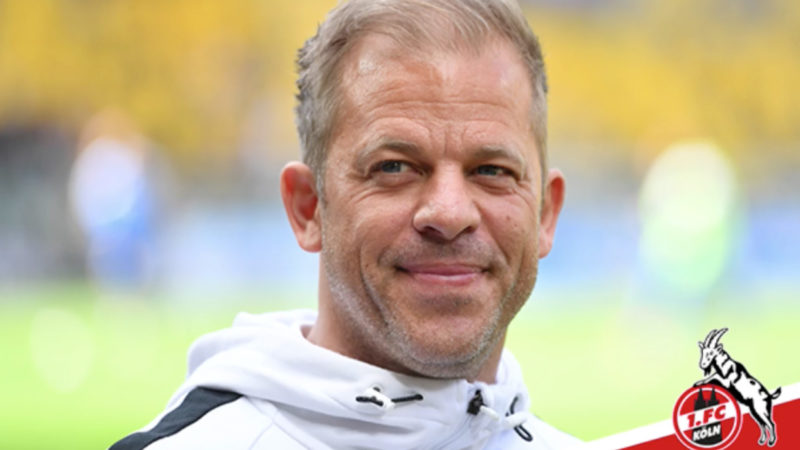 NEUER TRAINER IN KÖLN (Foto: SAT.1 NRW)