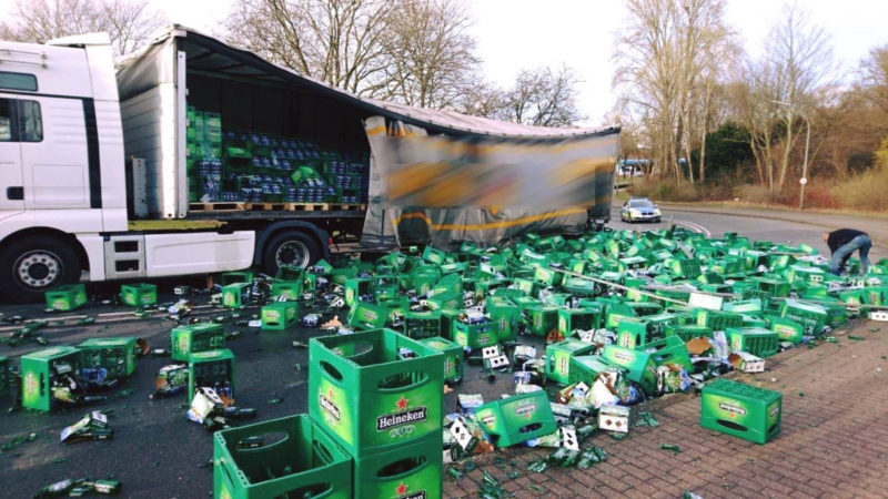 Alkohol auf der Straße (Foto: SAT.1 NRW)