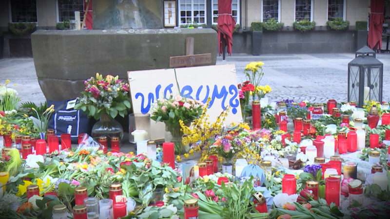 Ein Jahr nach der Amokfahrt (Foto: SAT.1 NRW)