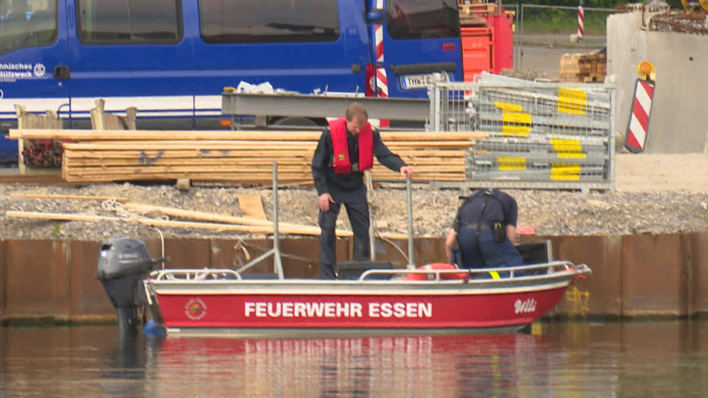 Bauarbeiter vermisst (Foto: SAT.1 NRW)