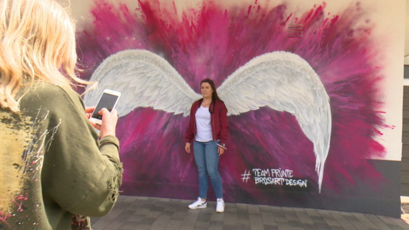 Flügelwand in Essen (Foto: SAT.1 NRW)