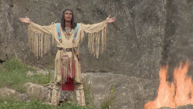 Winnetou in Elspe (Foto: SAT.1 NRW)