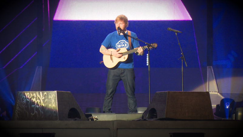 ED SHEERAN IN GELSENKIRCHEN (Foto: SAT.1 NRW)