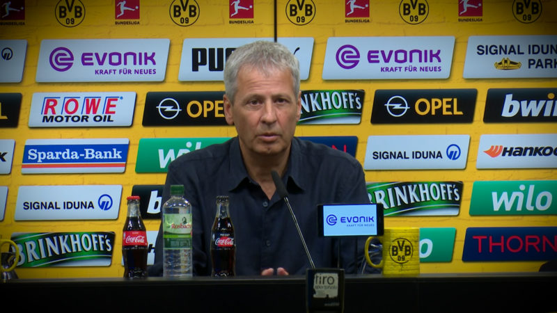 BVB STELLT NEUEN TRAINER VOR (Foto: SAT.1 NRW)