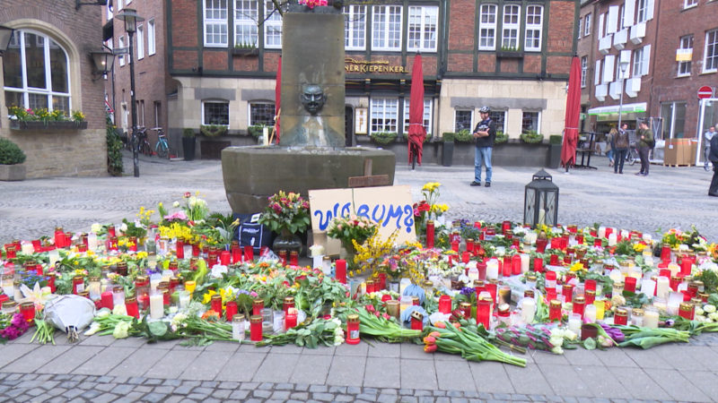 Viertes Todesopfer nach Münsteraner Amok-Fahrt (Foto: SAT.1 NRW)