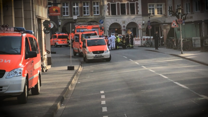 DIE ERMITTLUNGEN ZUR AMOKFAHRT VON MÜNSTER SIND ABGESCHLOSSEN (Foto: SAT.1 NRW)