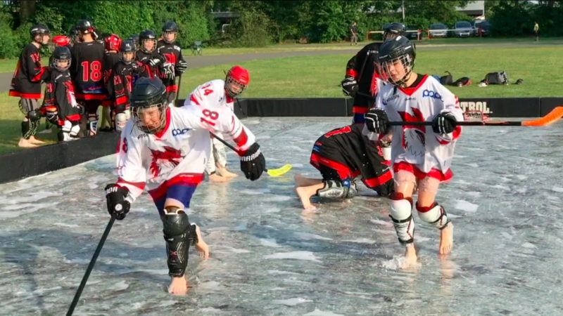 Trendsport Soap-Hockey (Foto: SAT.1 NRW)