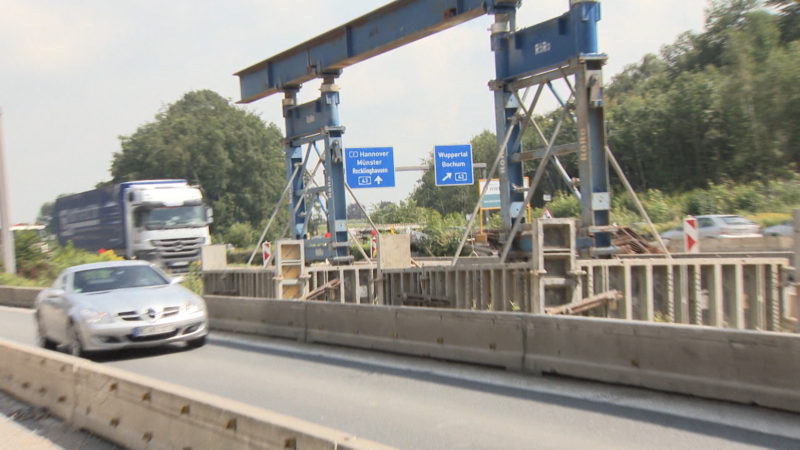 Die A2 wird am Wochenende teilweise gesperrt (Foto: SAT.1 NRW)