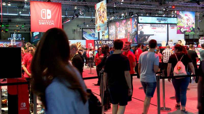 Gamescom vor dem Start (Foto: SAT.1 NRW)