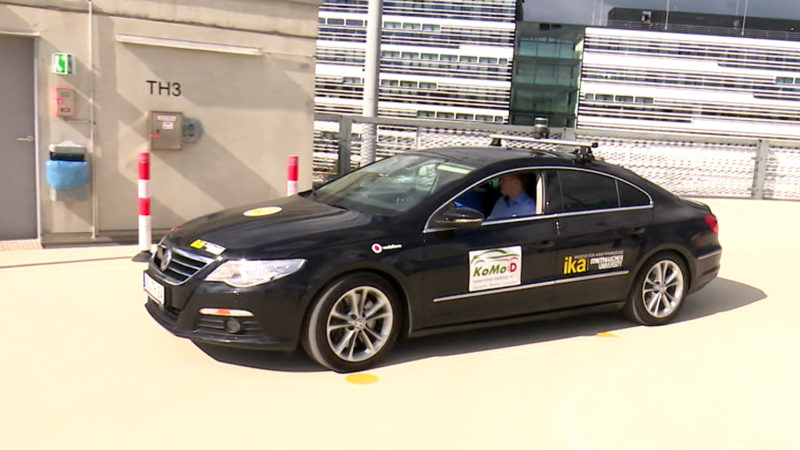 AUTOMATISIERTES FAHREN IN DÜSSELDORF (Foto: SAT.1 NRW)