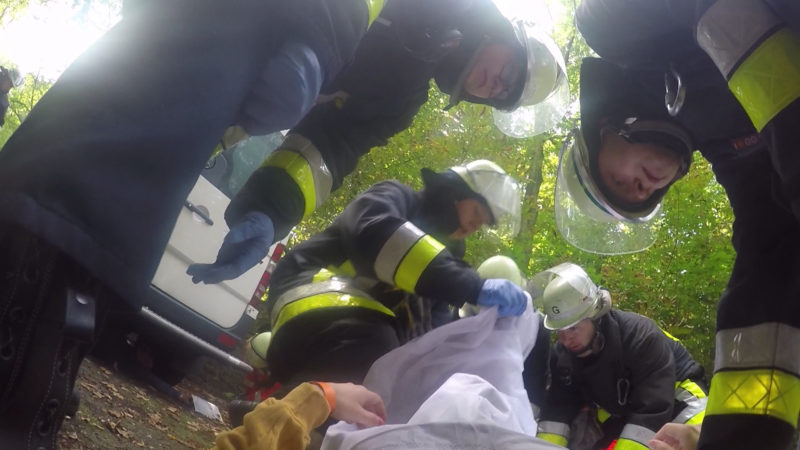 Proben für den Ernstfall (Foto: SAT.1 NRW)