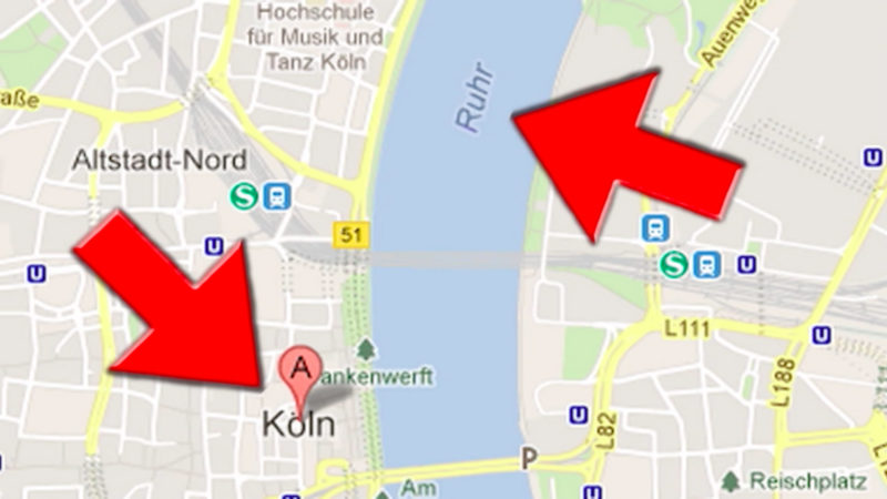 Google-Fails in NRW (Foto: SAT.1 NRW)