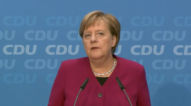 Angela Merkel emotional wie selten (Foto: SAT.1 NRW)