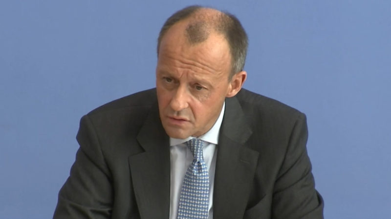 Friedrich Merz im Interview zum Thema "Brexit" (Foto: SAT.1 NRW)