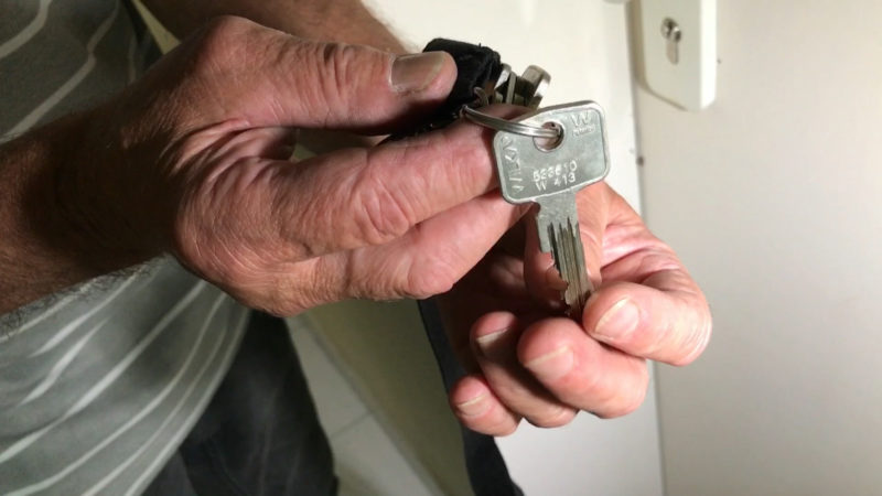 Ein Schlüssel für mehrere Häuser (Foto: SAT.1 NRW)
