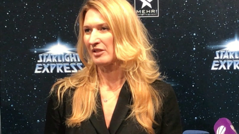 Steffi Graf in Bochum (Foto: SAT.1 NRW)